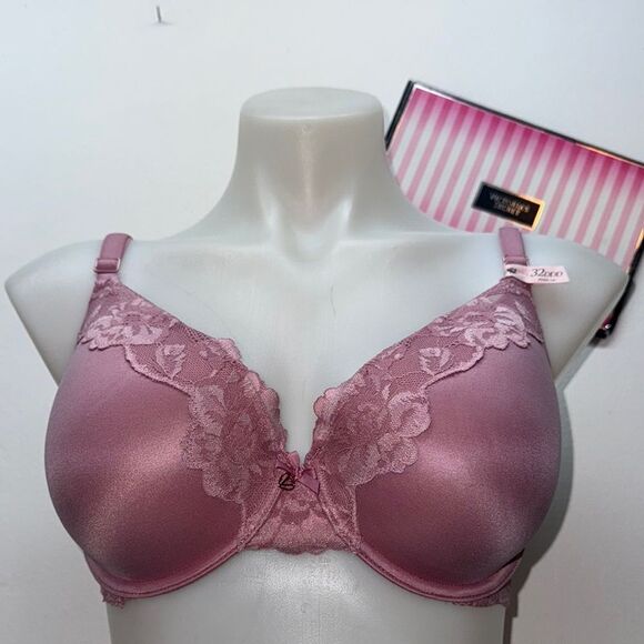 🔥Victoria's Secret bra body by Victoria perfect shape push-up Sz 32DDD New - Picture 1 of 7